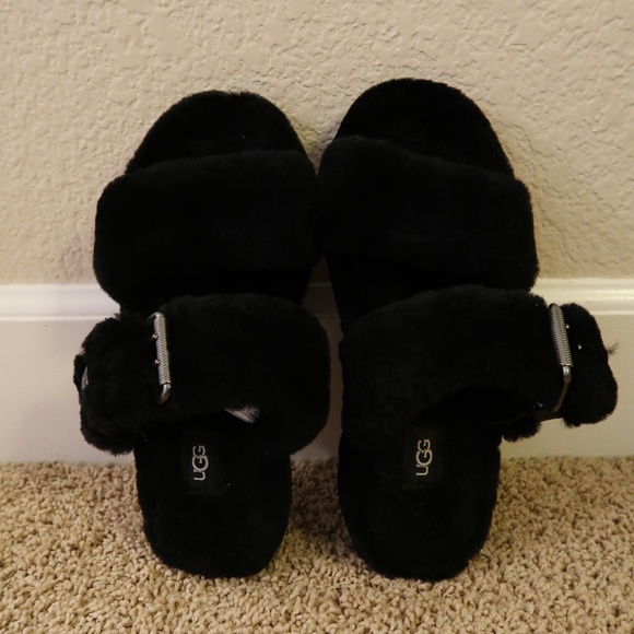 UGG Fuzz Yeah Slide Platform Slipper - Picture 3 of 4